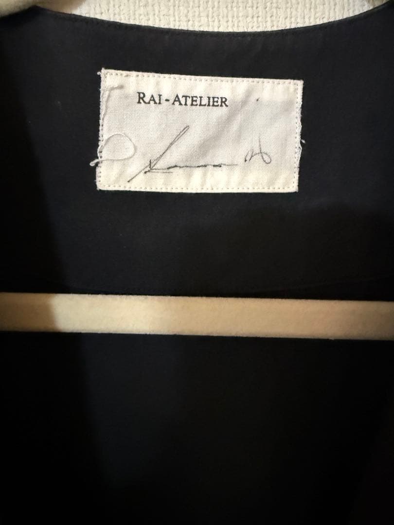 う*丫様 rai atelier ロングジレ　ロングベスト