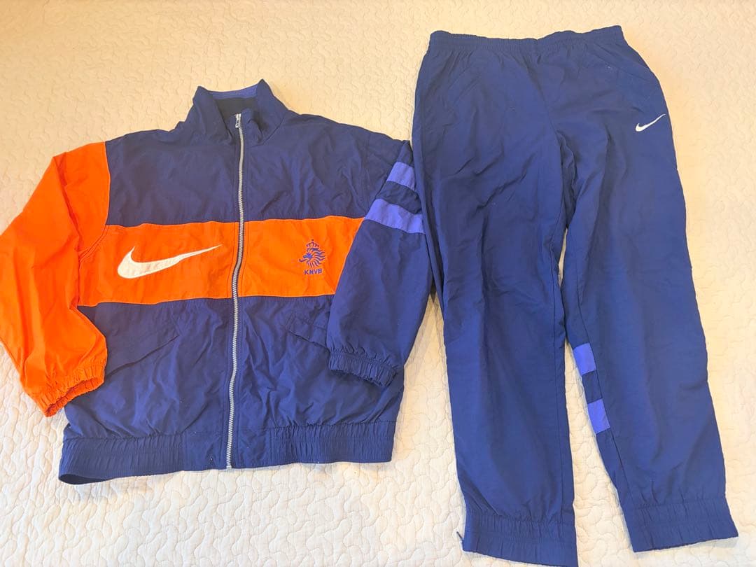 オランダ代表 Nike KNVB ジャージセット オレンジ/ネイビー