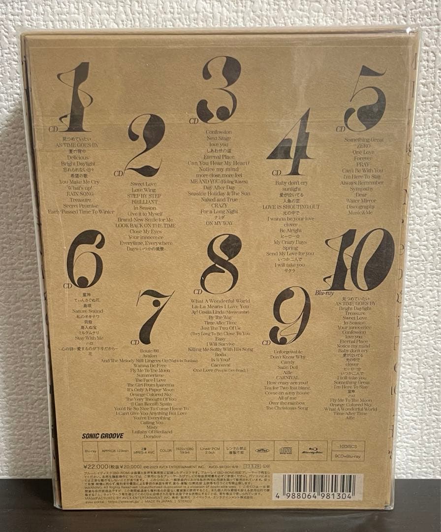 島袋寛子 UTAUTAI 初回生産限定盤 BOX