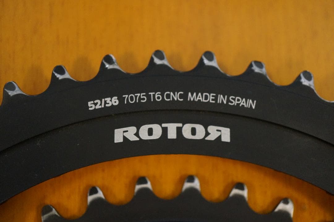 ROTOR ラウンドリングDM 2x 11速 チェーンリング　52-36T