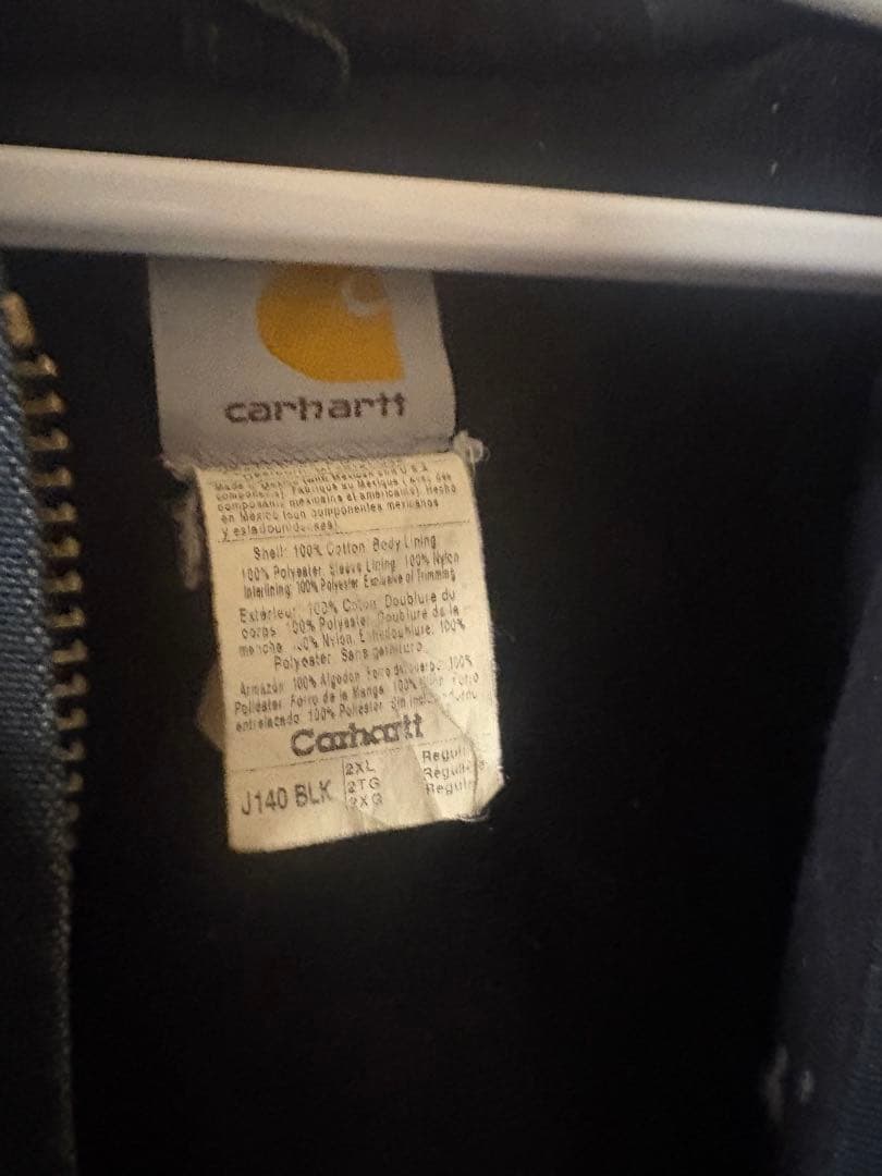 Carhartt アクティブジャケットメキシコ製2XL