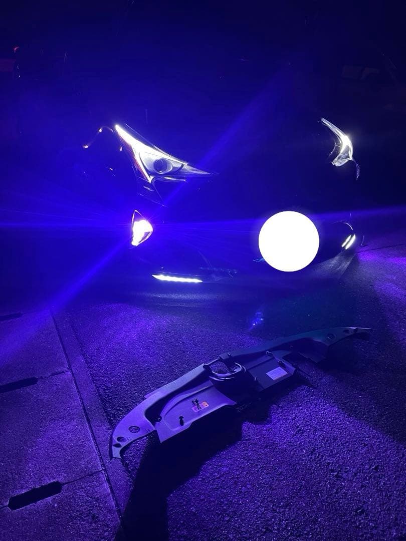 RGB3連加工フォグ　H8H11H16バルブ対応
