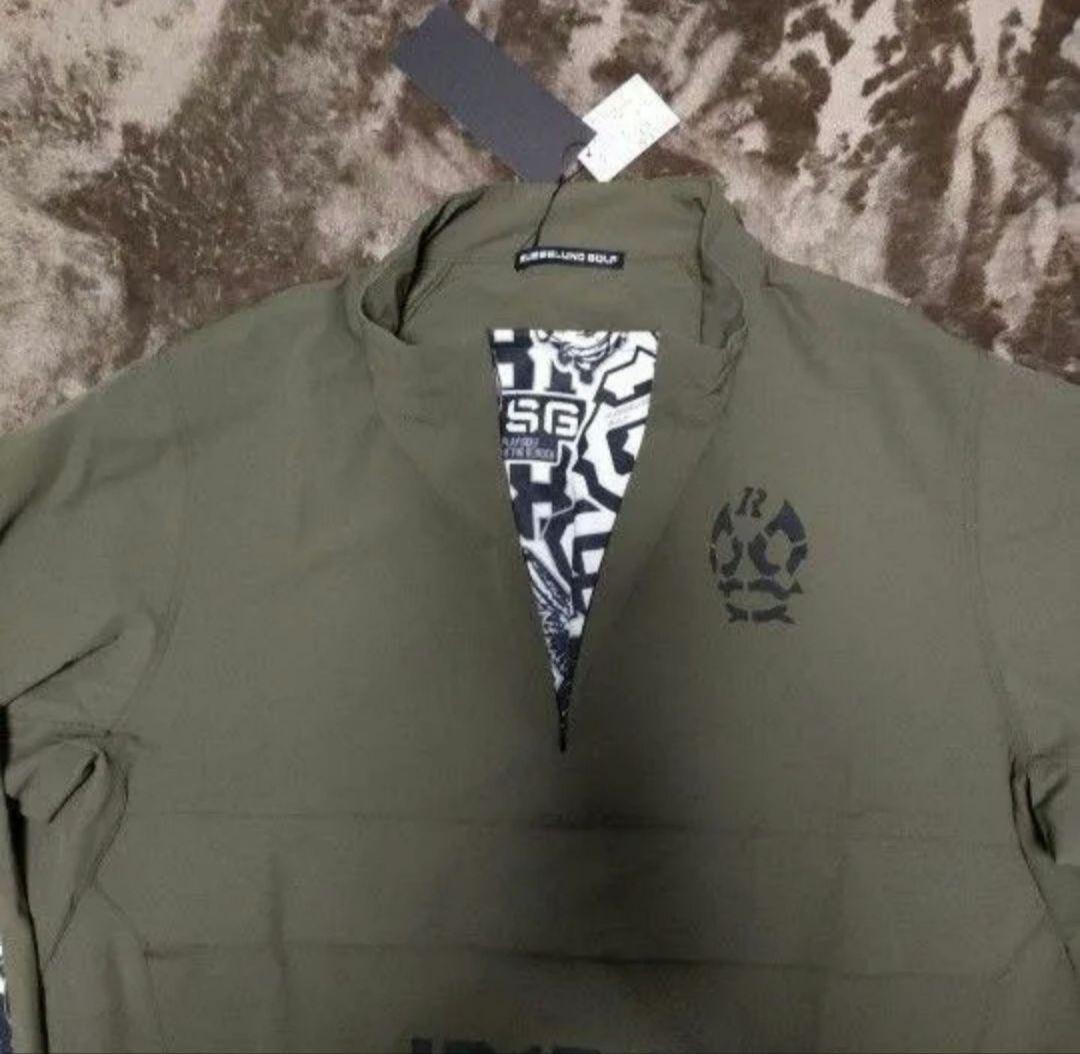 新品 6サイズ 定価36,300円 ラッセルノ ハーフジッププルオーバーブルゾン