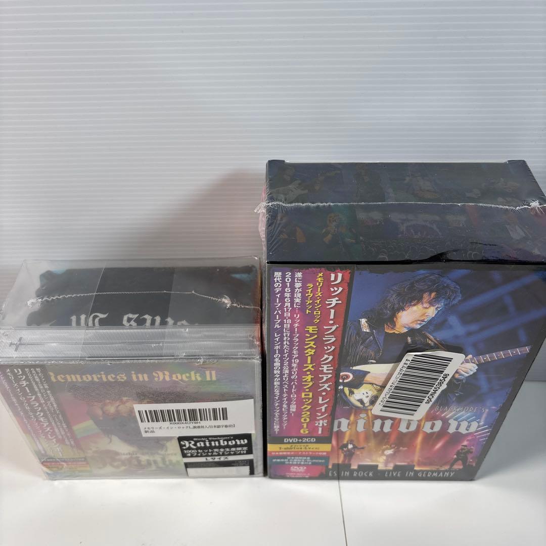 レインボー　CD・DVD　2種類　Tシャツ　Lサイズ　/　ディオ特集　3点セット