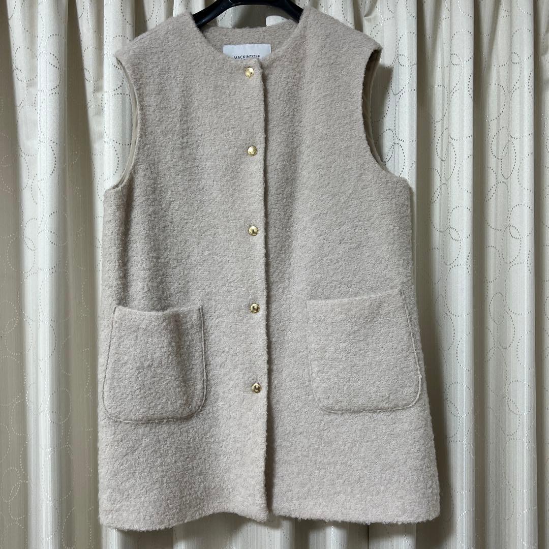 MACKINTOSHPHILOSOPHY ヘスルノースリーブベスト　ジレ