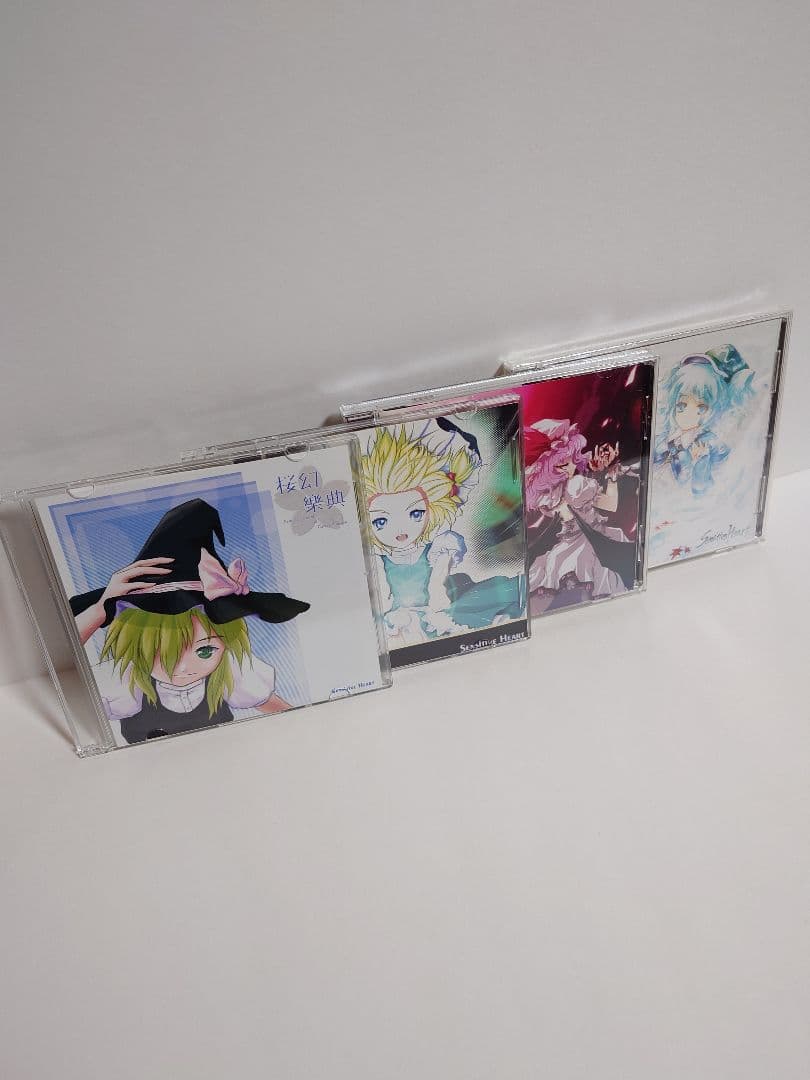 東方プロジェクト　東方アレンジ　sensitive heart　CD　まとめ売り