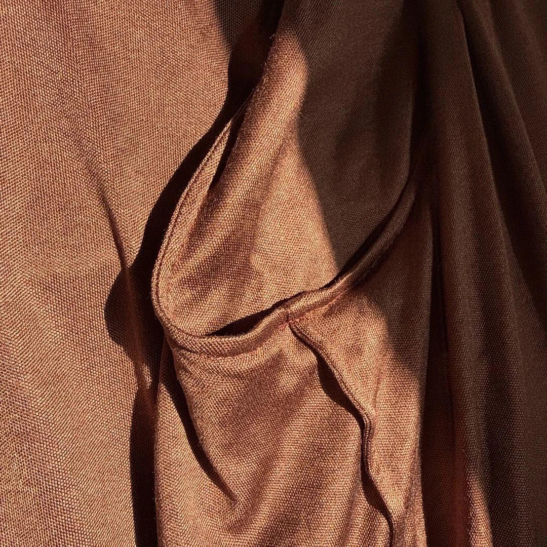 HERMES エルメス　ドレスシャツ　Lサイズシルク100%