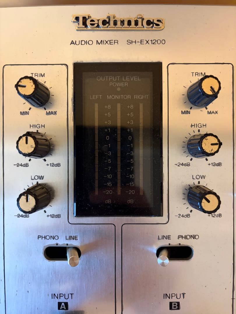 動作確認済み 極美品 Technics DJミキサー SH-EX1200