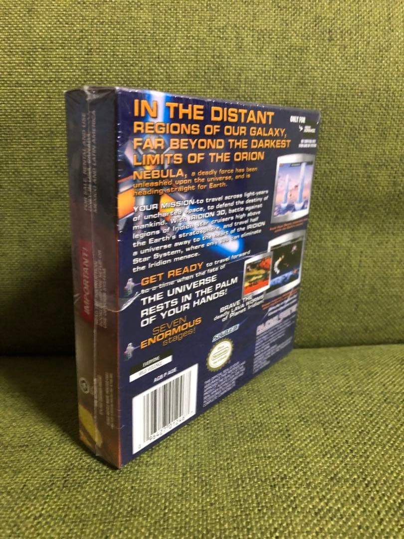 新品未開封　シュリンク付き　iridion 3D イリディオン GBA