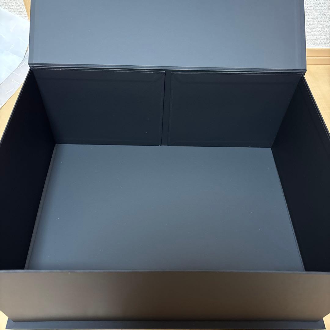 【空箱ショッパー包装紙のみ】シャネル バッグのマグネット式空箱 ショッパー