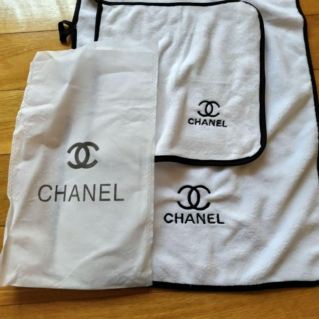 S*y様 CHANEL ノベルティ タオルセット ホワイト