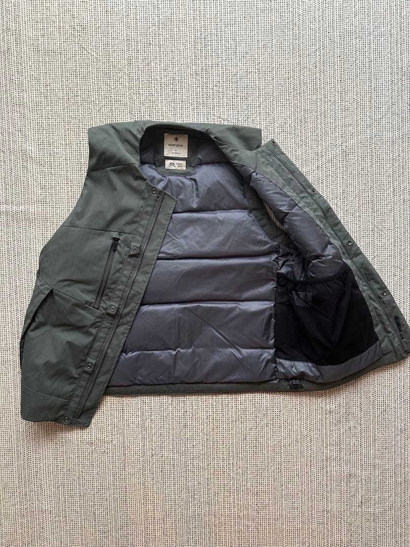  peakスノーピーク FR 2L ダウンベスト size: M