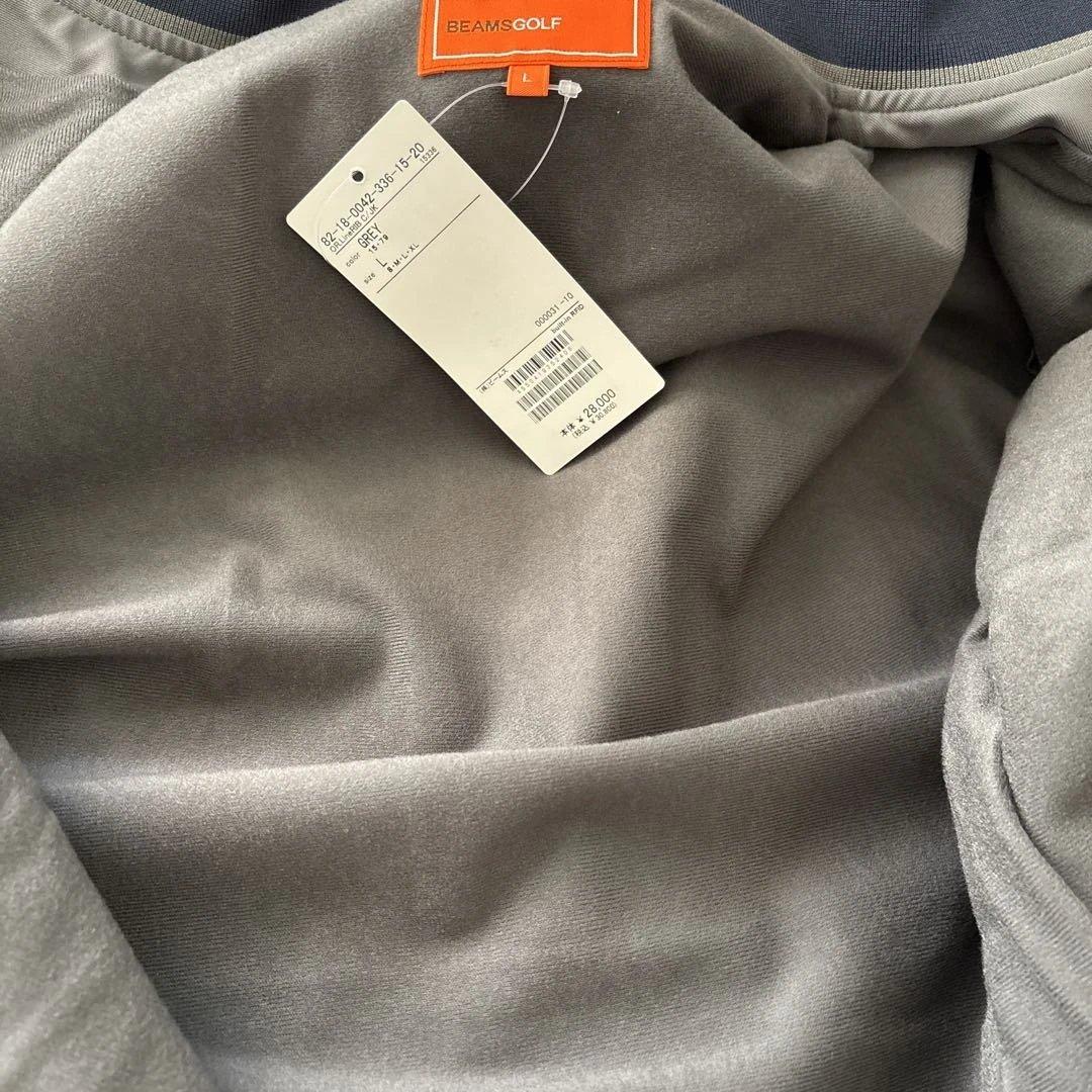 週末セール⭐︎新品BEAMS GOLF グレー ジャケット Lサイズ
