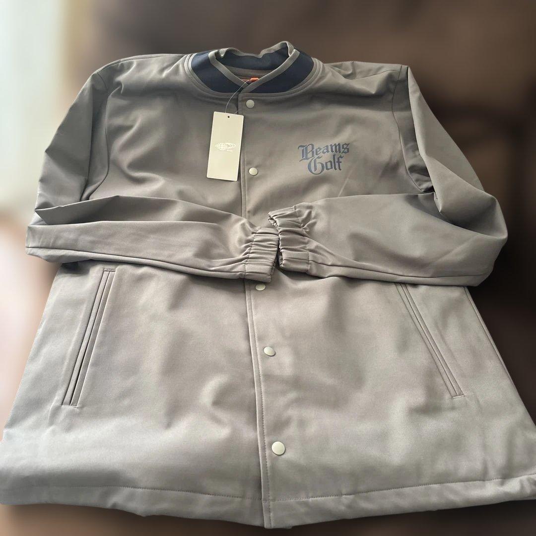 週末セール⭐︎新品BEAMS GOLF グレー ジャケット Lサイズ