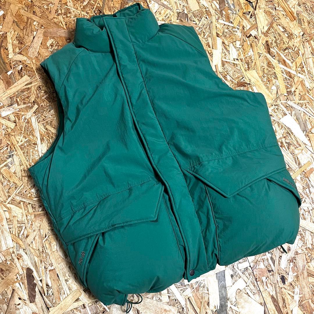 Marmot × BEAMS down vest heavy weight 別注
