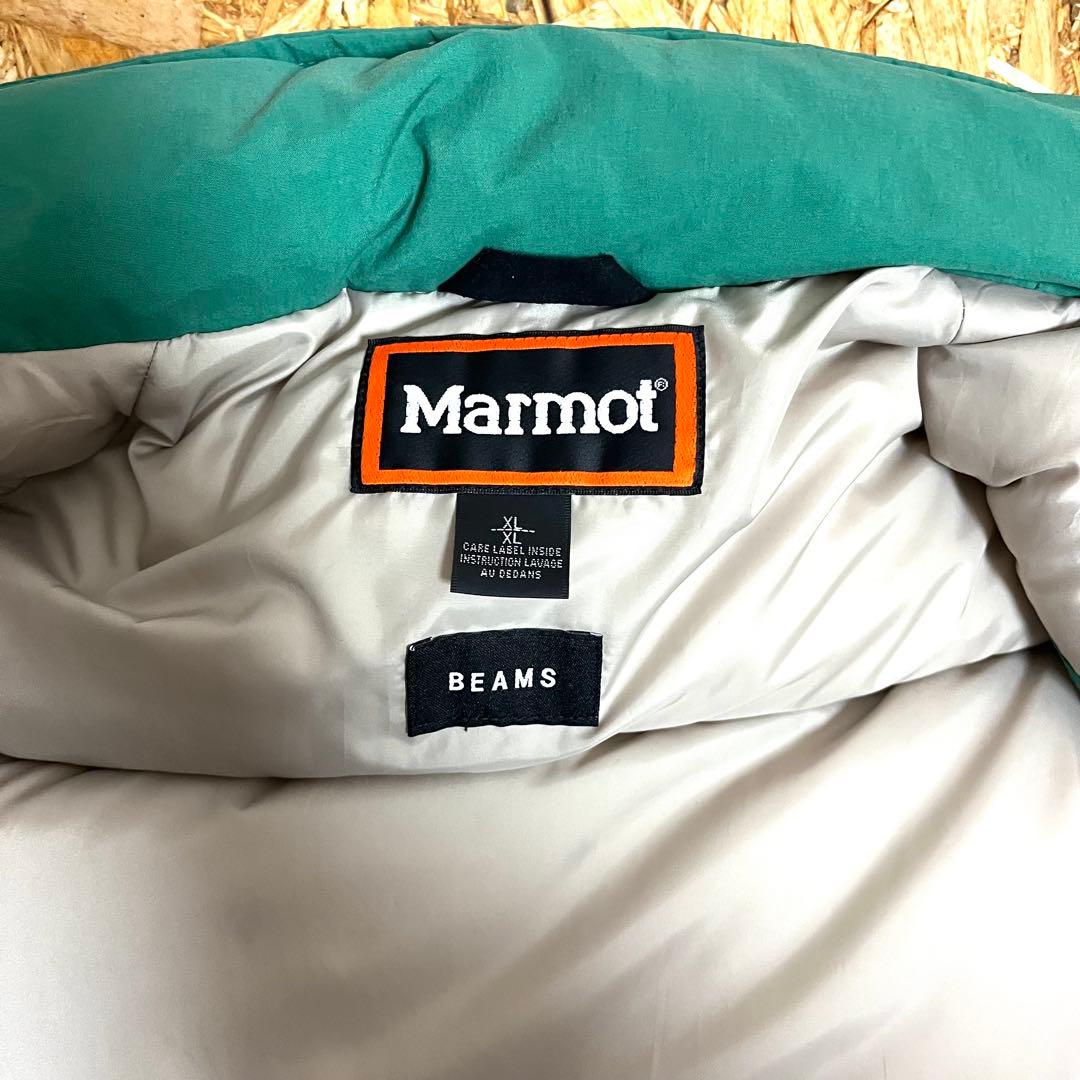 Marmot × BEAMS down vest heavy weight 別注