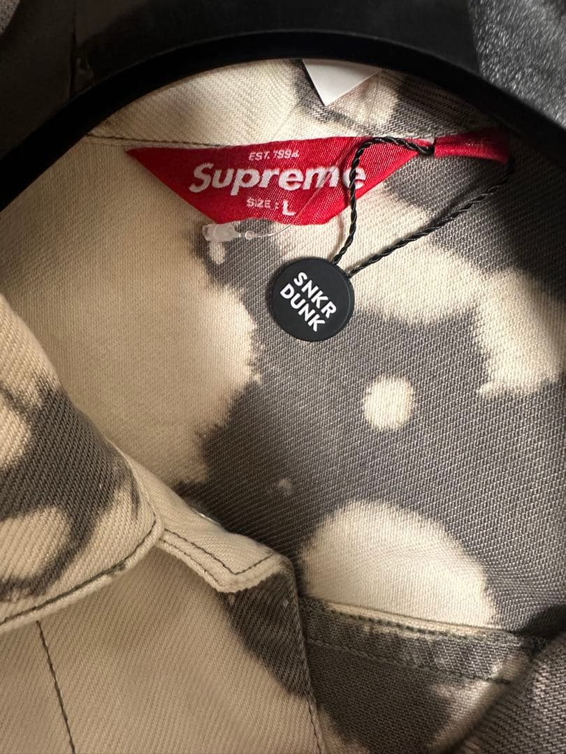 ジャケット・アウター Supreme Denim Trucker Jacket Bleached