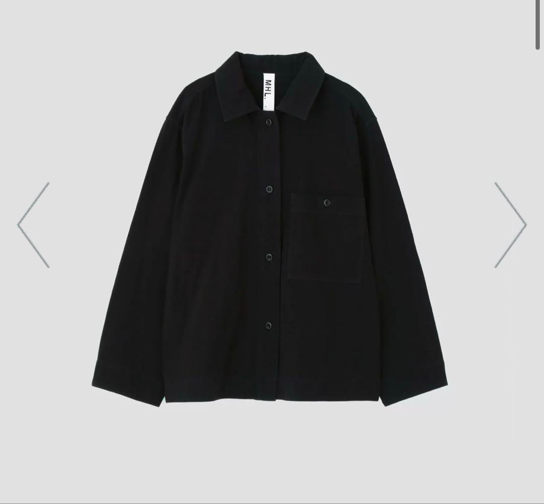 トップス GARMENT DYE PLATED ORGANIC COTTON SHIRT
