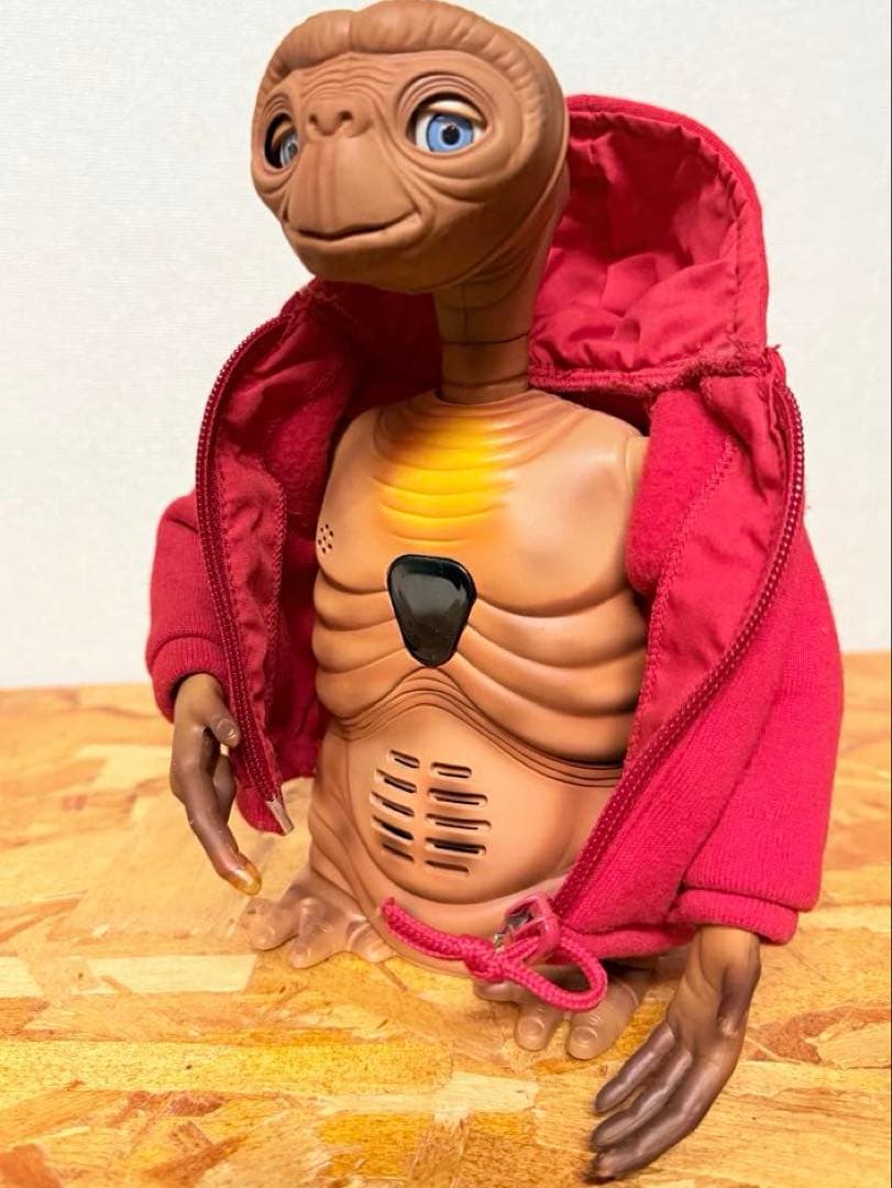 インタラクティブ E.T. 英語版　 トーキング フィギュア　パーカー E.T.