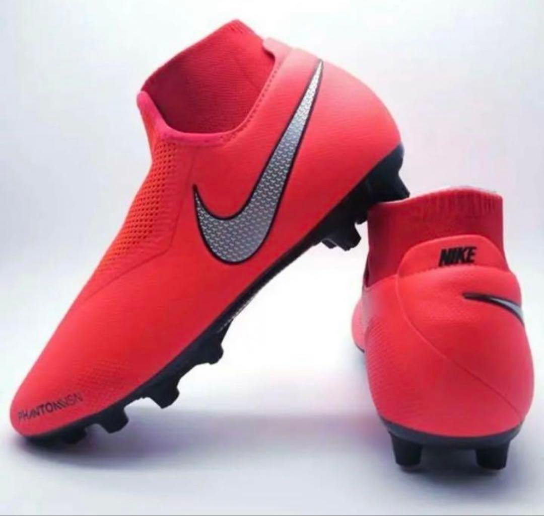 NIKE ファントム ビジョン アカデミー DF HG(レッド×シルバー)