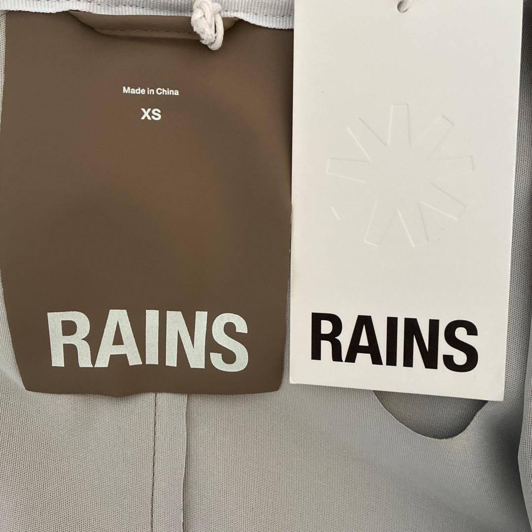 RAINS ベージュ レインコート　タグ付き