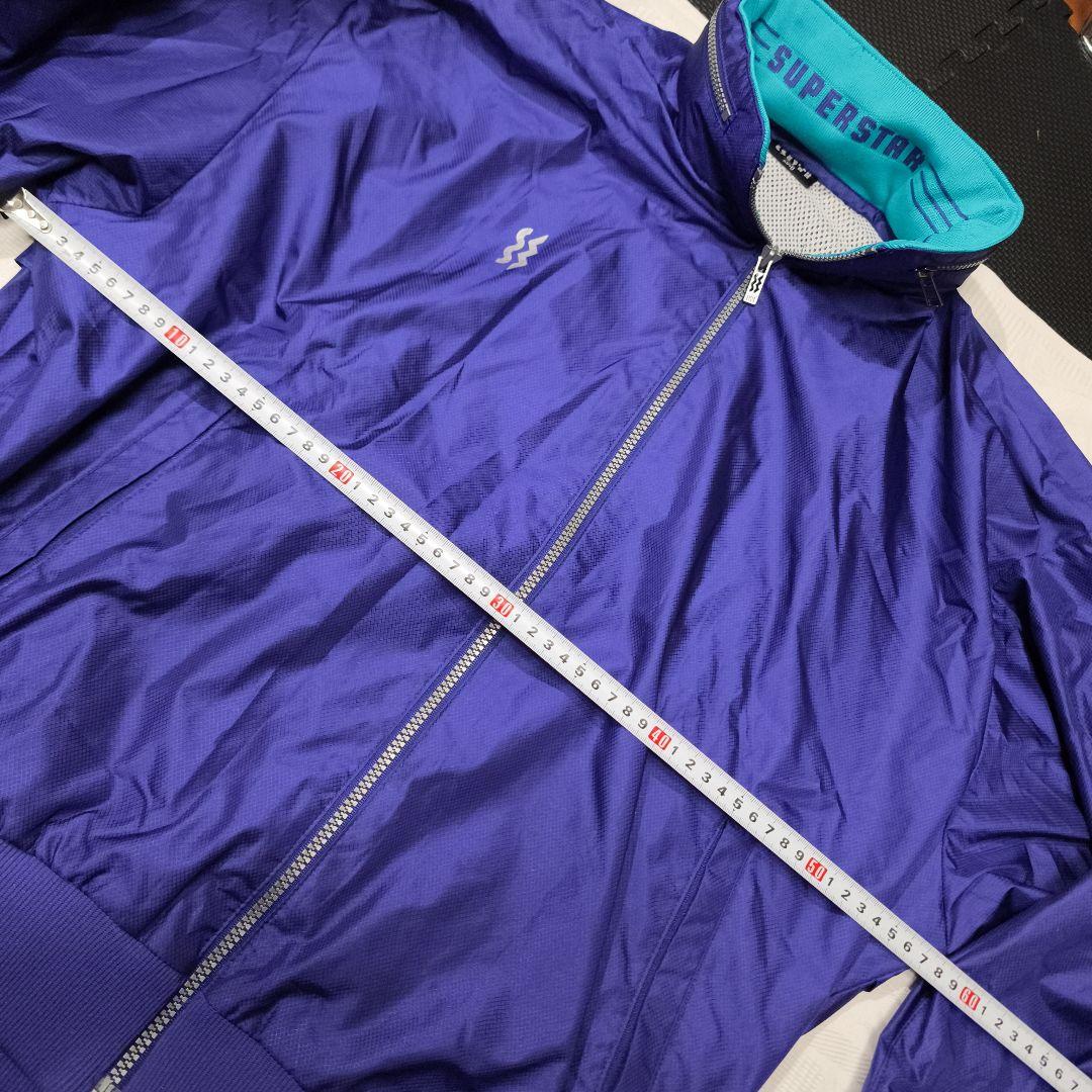 90’s ミズノ スーパースター ウインドブレーカー 上下 ビッグサイズ 美品