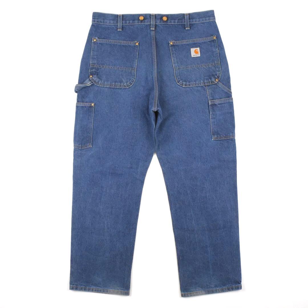 Carhartt Double Knee Pants 34×30 カーハート 青