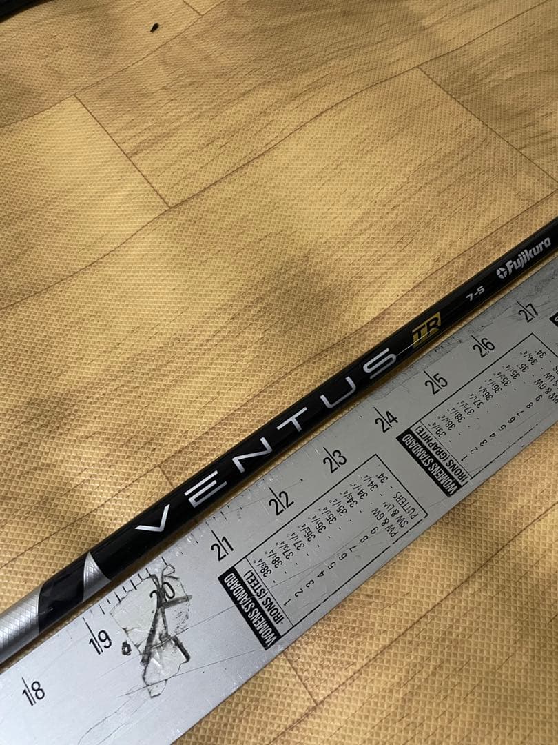 214 フジクラ　ベンタスブラックTR 7S ピンスリーブ付　ドライバー用
