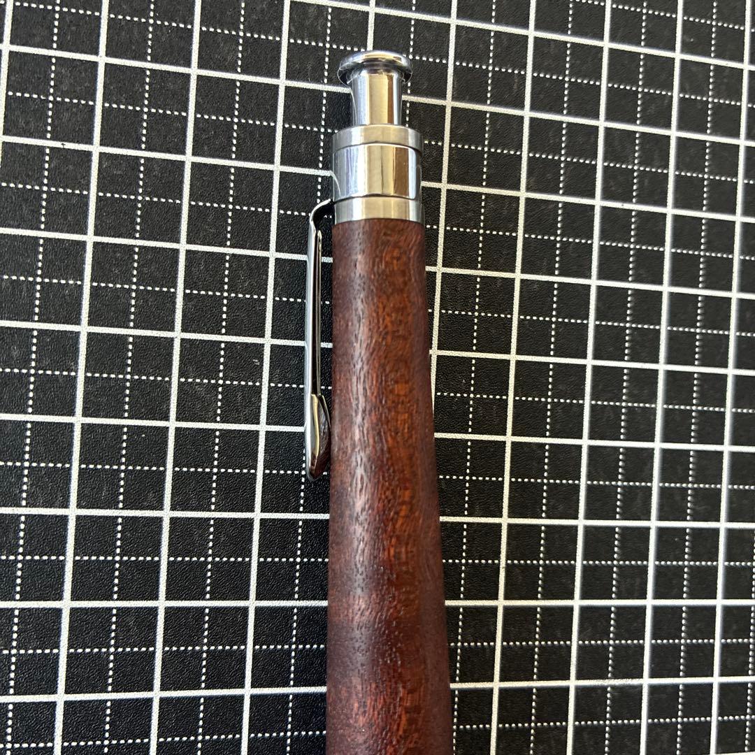 user_9c55a172 工房楔 サペリ杢 シャーペン 0.5mm
