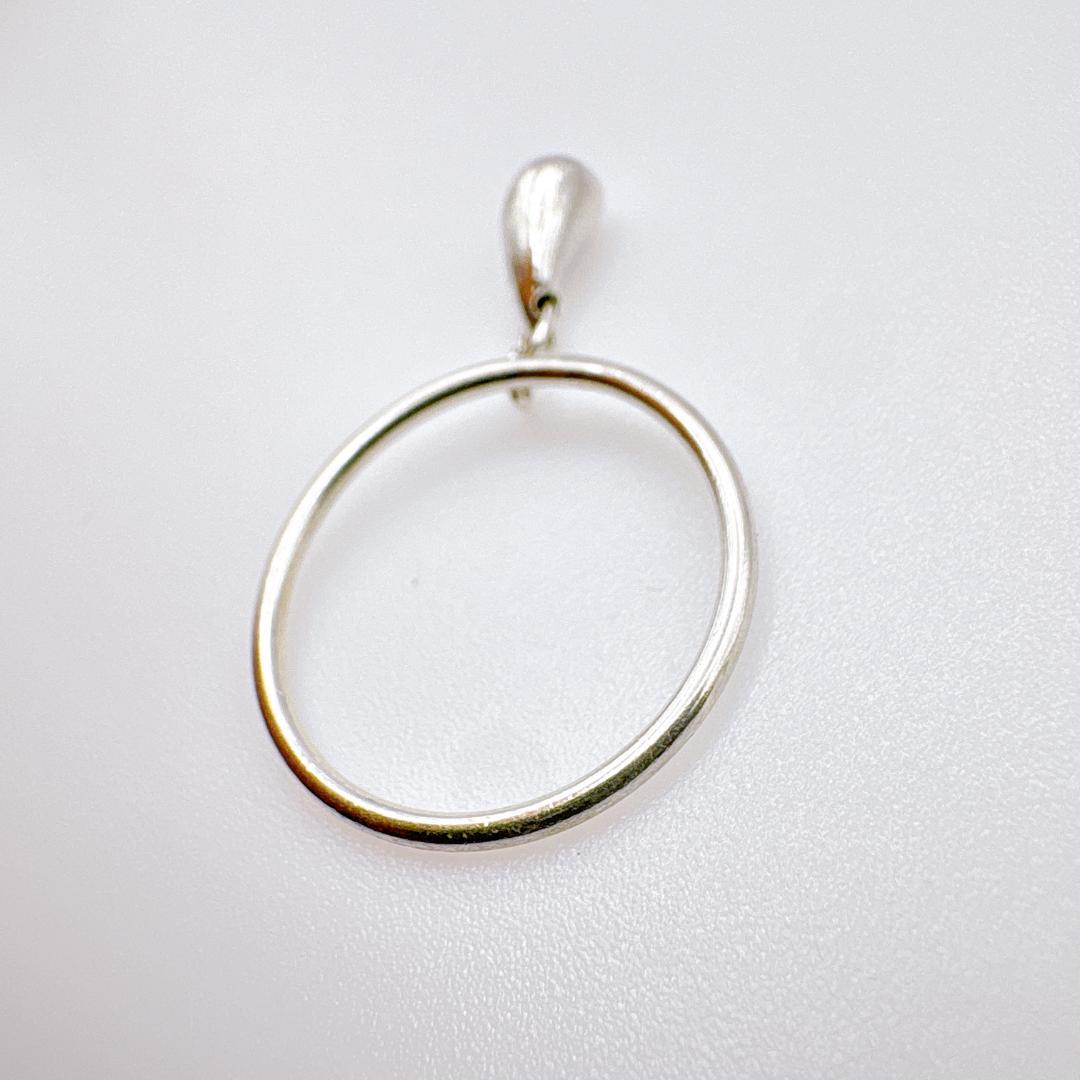 み*こ様 【TIFFANY&Co.】ティアドロップ リング 指輪 11号 SV9