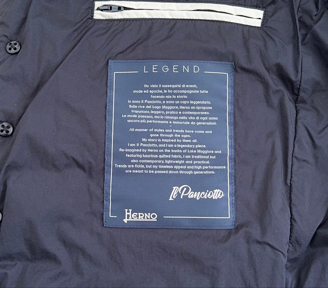 HERNO LEGEND ヘルノ レジェンド ダウンベスト ブラック