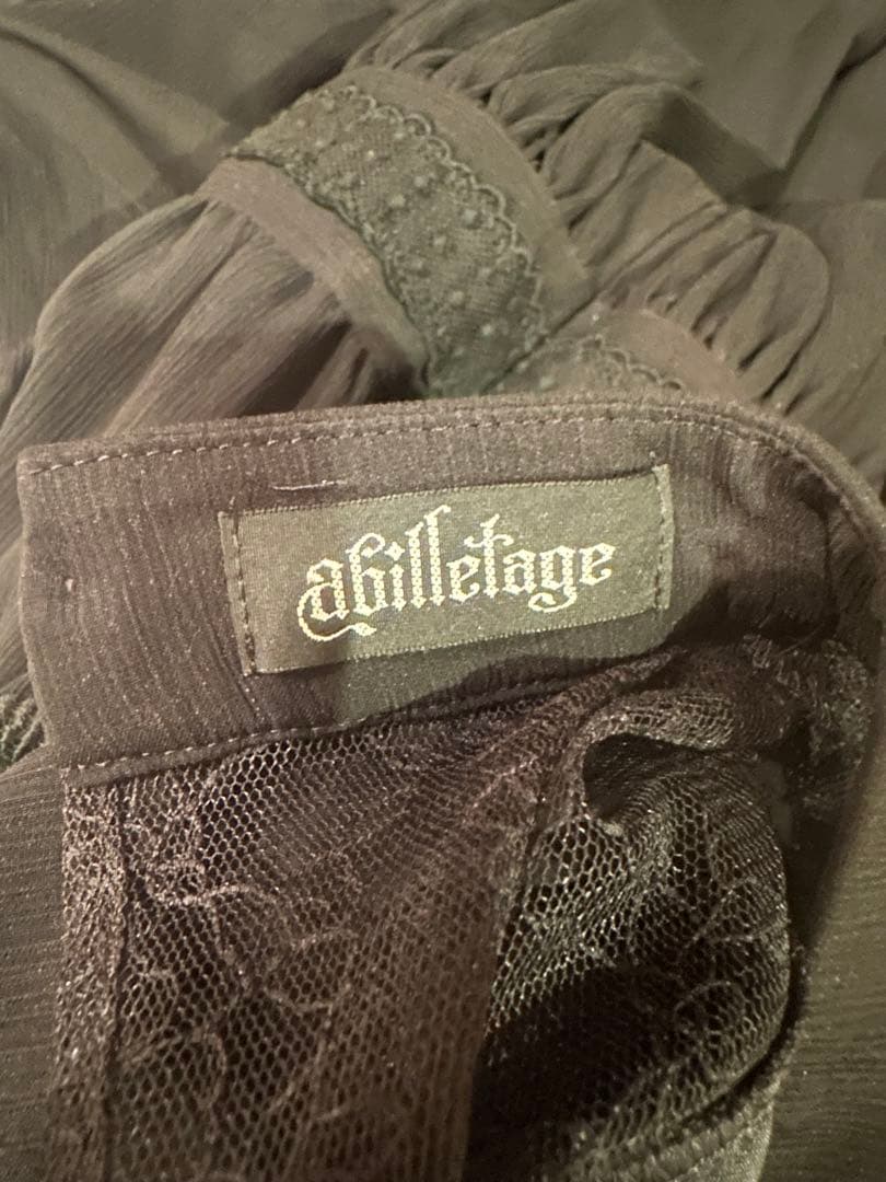 abilletage アビエタージュヴィクトリアンワンピース BLACK 黒