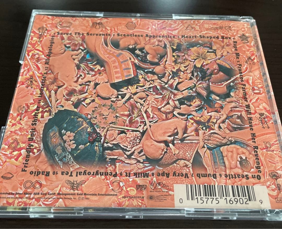 ニルヴァーナ Tシャツ & CD 24 gold disc NIRVANA