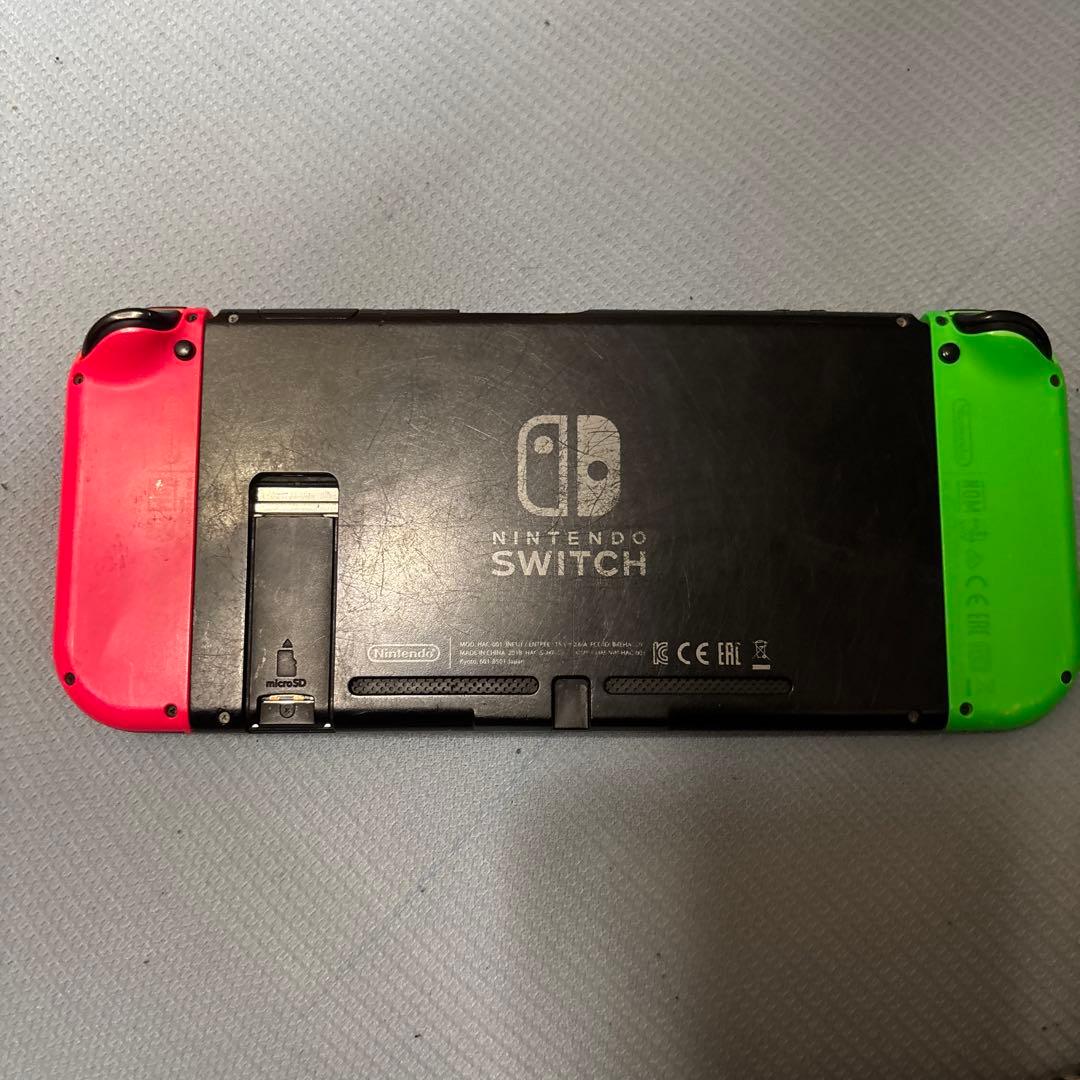 ジャンクNintendo Switchグリーン/レッド