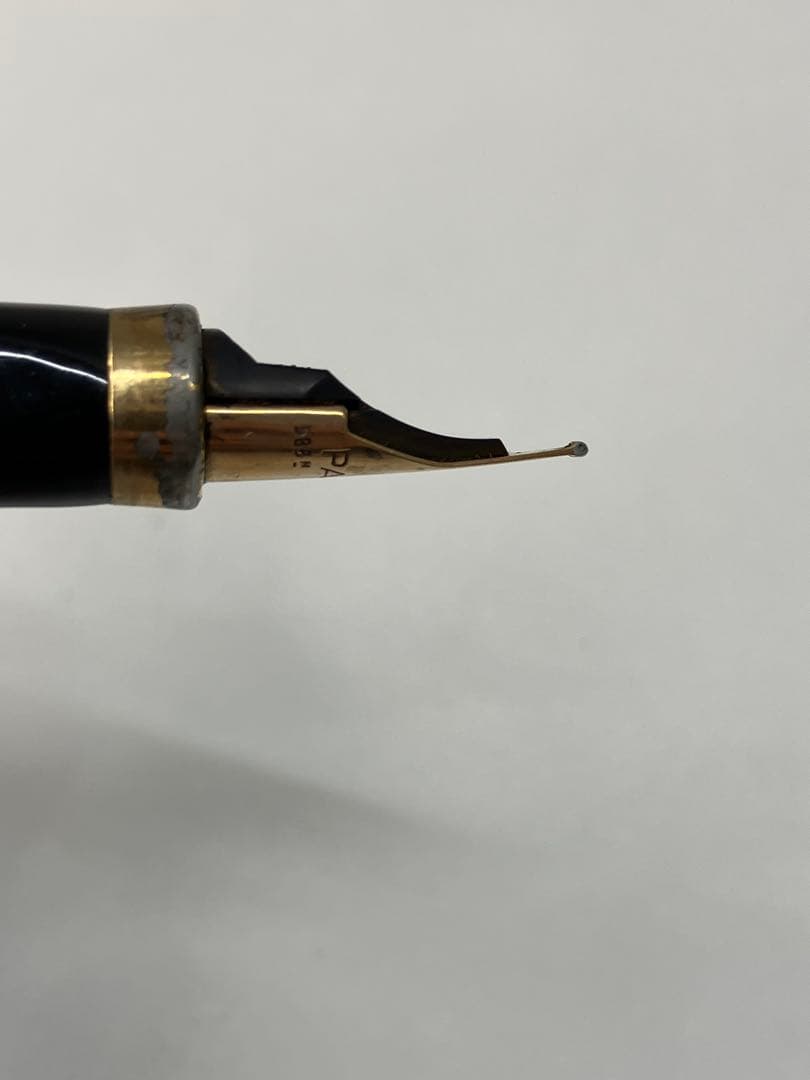 PARKER 万年筆 ペン先14K ゴールド 金張り　パーカー　【4337】