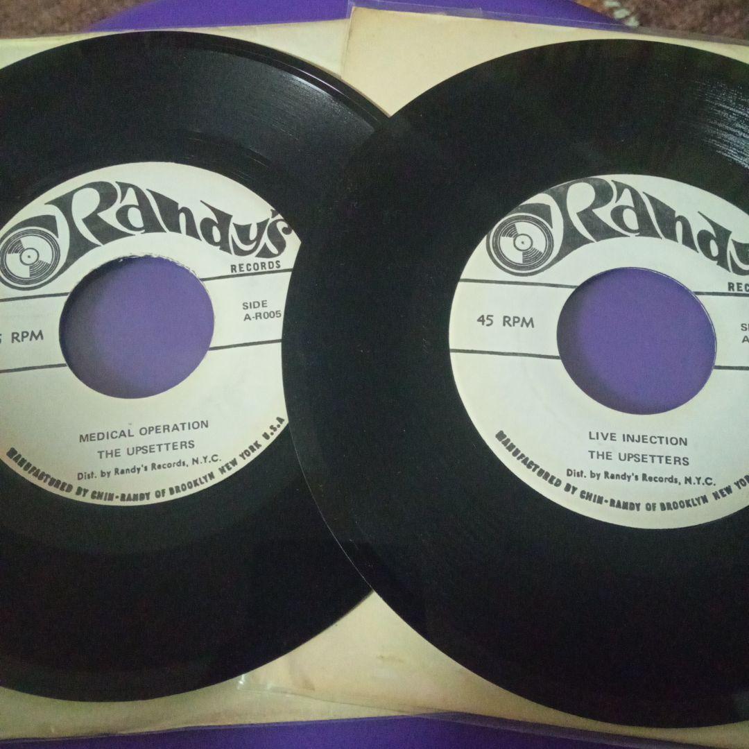 The Upsetters randy's 2枚 skinhead reggae