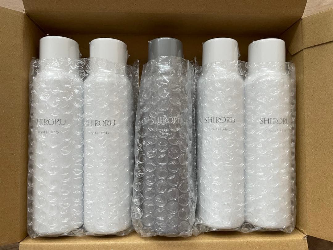 【新品】SHIRORU クリスタルホイップ 5本セット