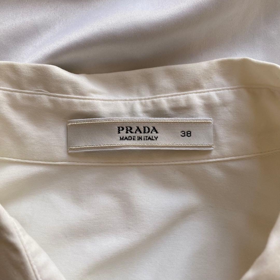 PRADA コットン ストレッチ シャツ サイズ38
