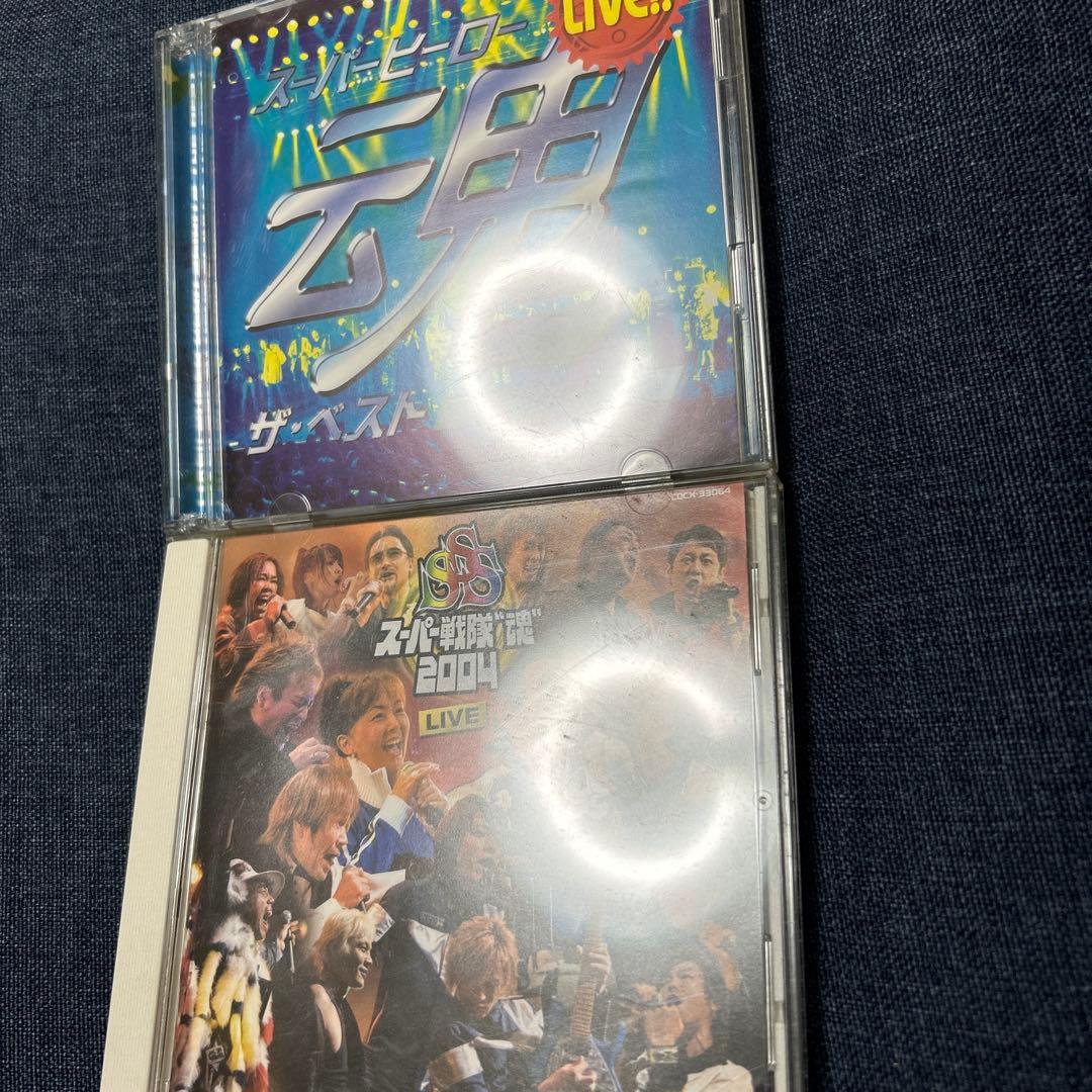 スーパーロボット、ヒーロー、戦隊 魂（スピリッツ）シリーズ CD 4点セット