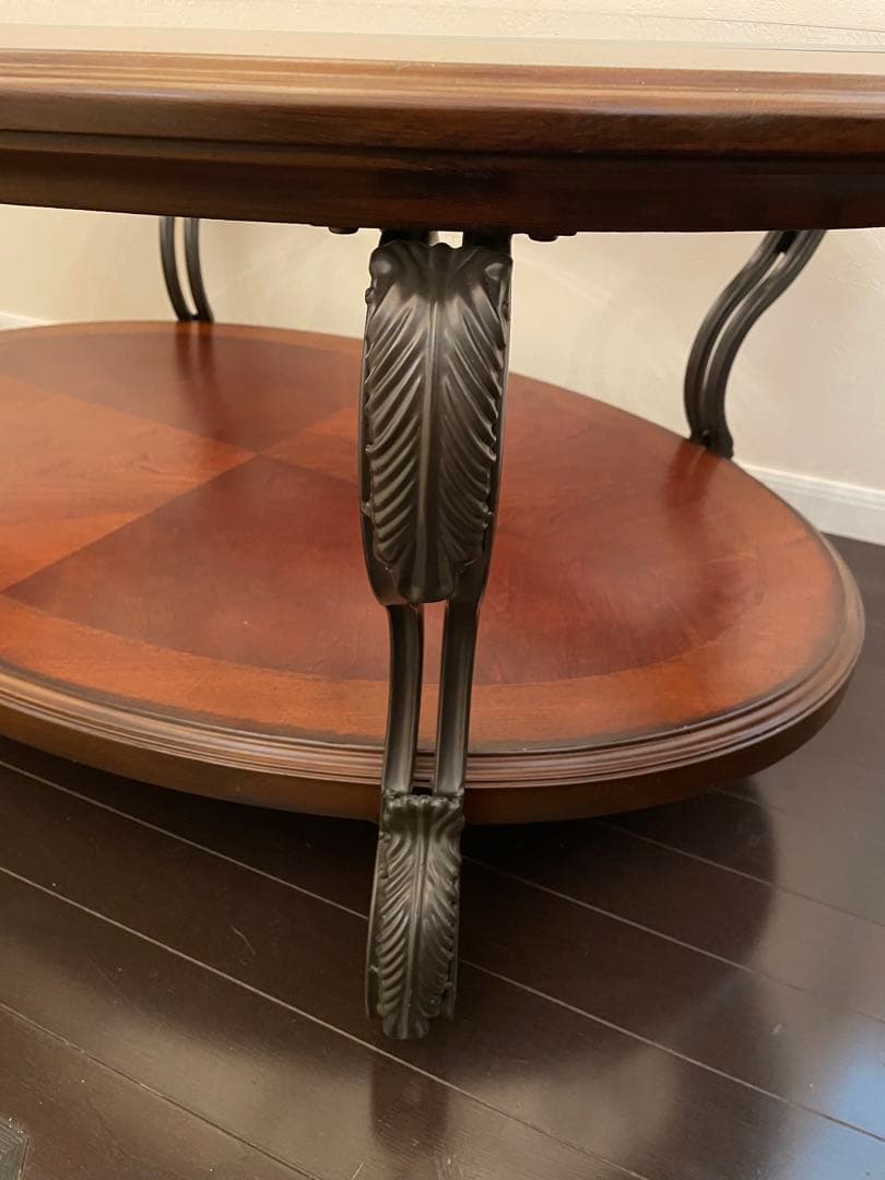 アシュレイ Ashley Nestor Coffee Table ガラステーブル