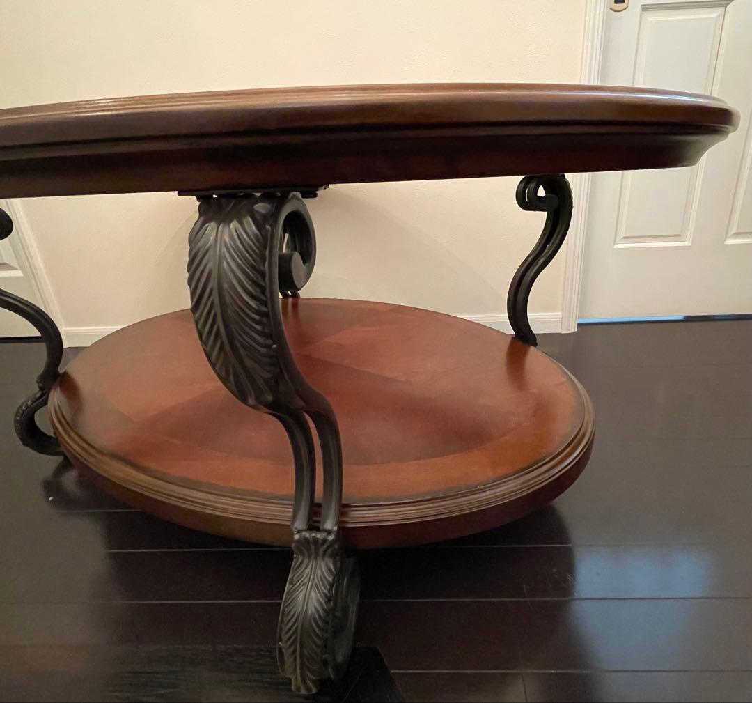 アシュレイ Ashley Nestor Coffee Table ガラステーブル