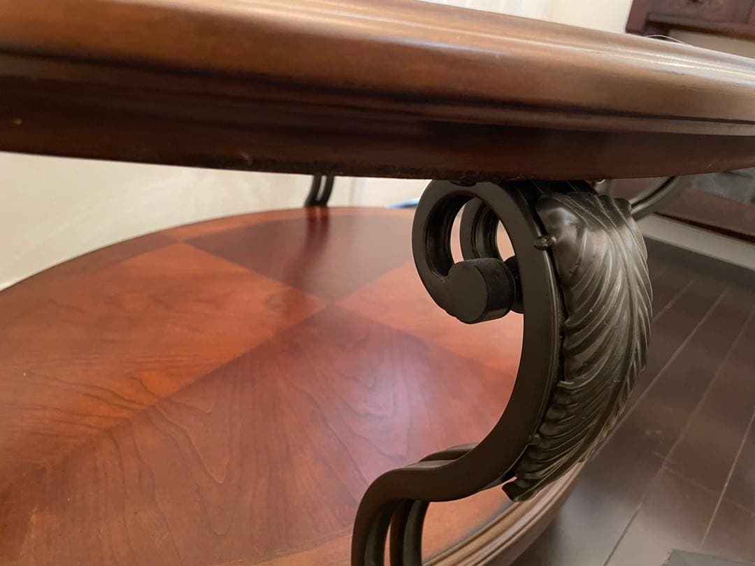 アシュレイ Ashley Nestor Coffee Table ガラステーブル