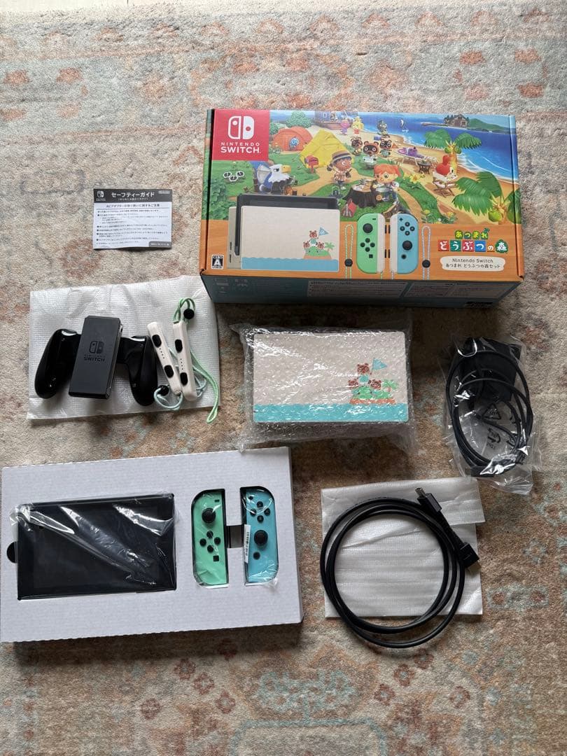Nintendo switch どうぶつの森セット 本体　コントローラー付き