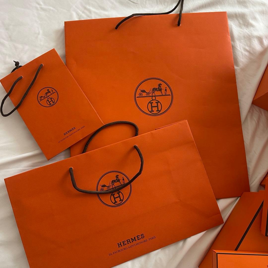 HERMES 空箱　ショップ袋　布袋