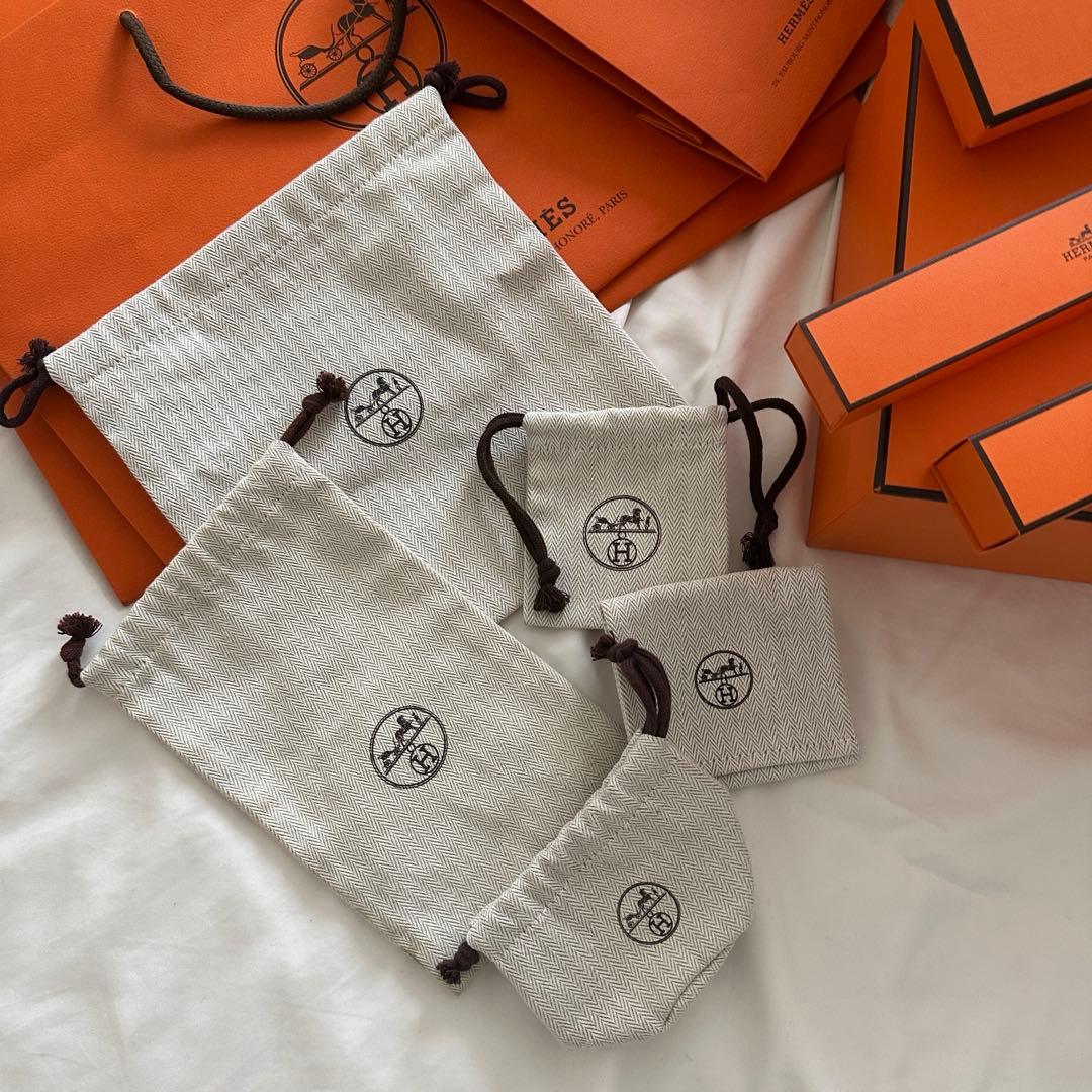 HERMES 空箱　ショップ袋　布袋