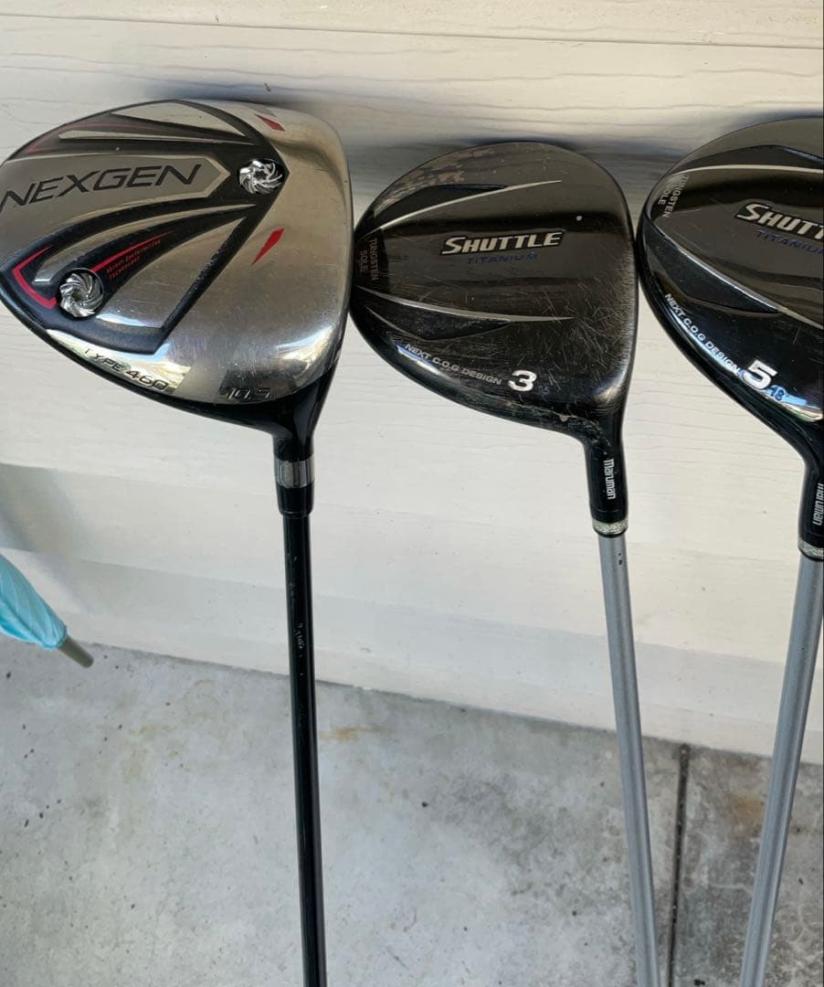 NEXGEN 460 +maruman FW 3W 5W 7W 9W 5本 中古