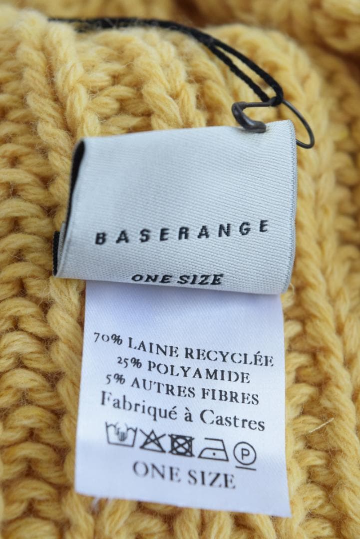 新品 BASERANGE ベースレンジ ニット帽 ニットキャップ 帽子