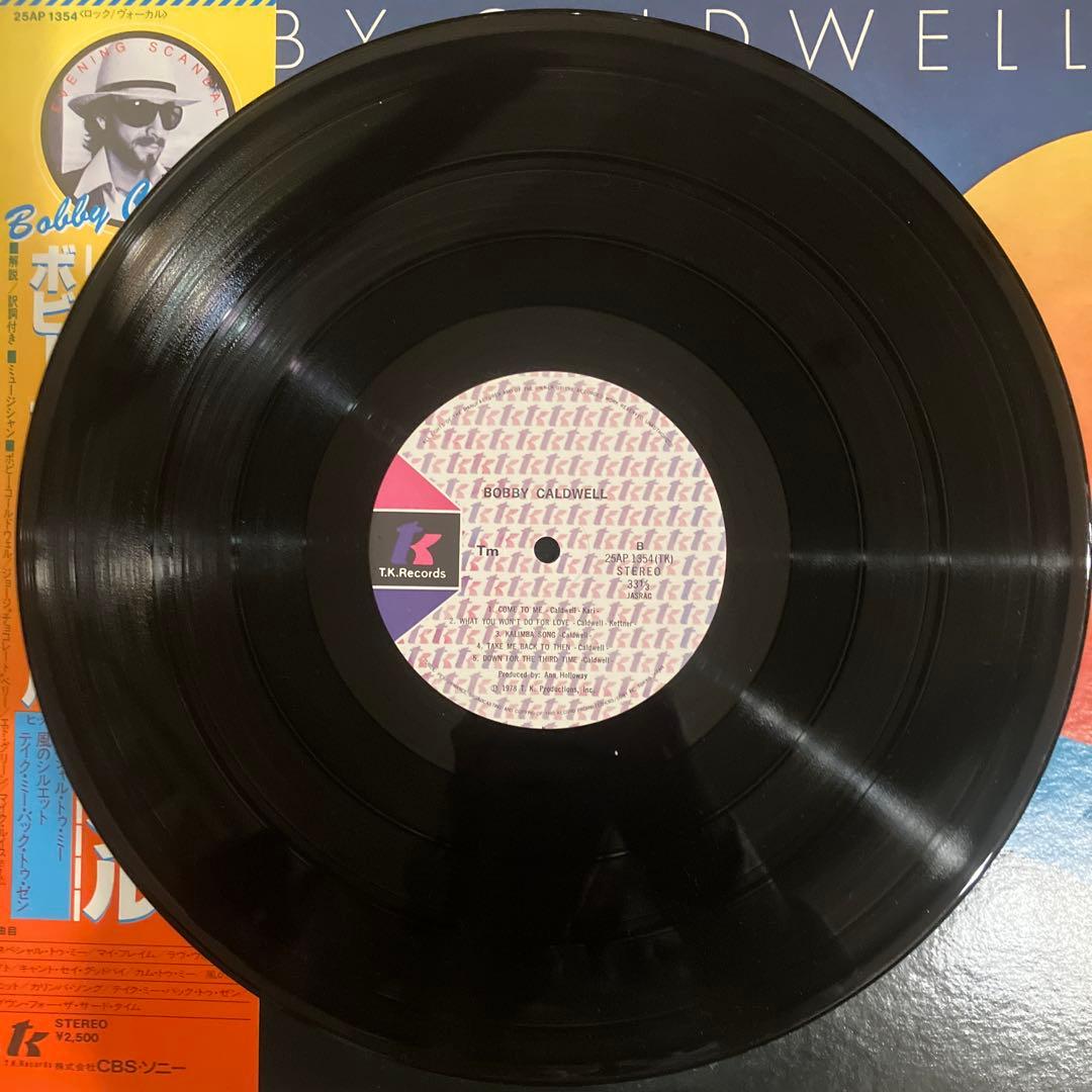 ボビー・コールドウェル イヴニングスキャンダル LP