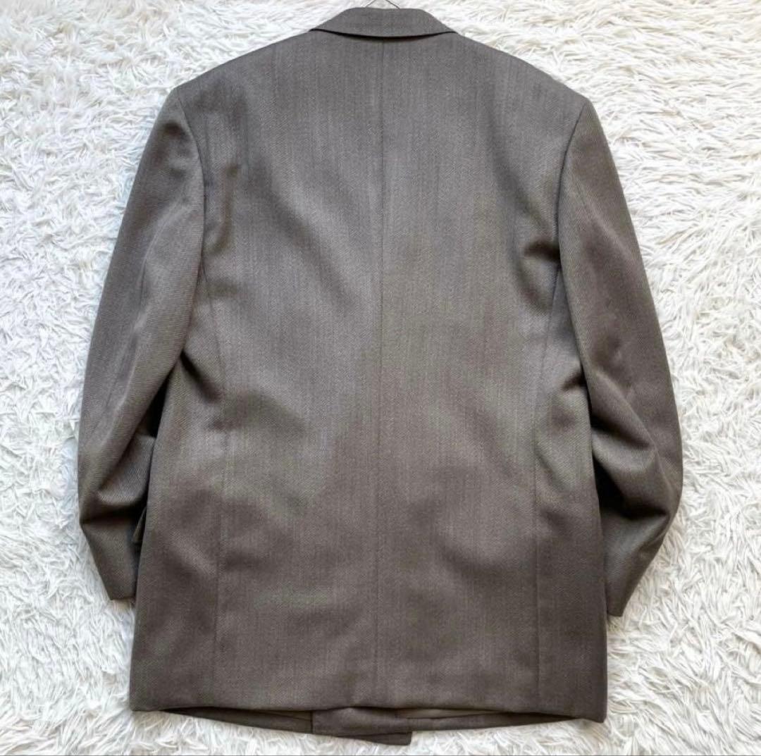 ダブルブレスト チャコールグレー スーツ セットアップ 70s~80s