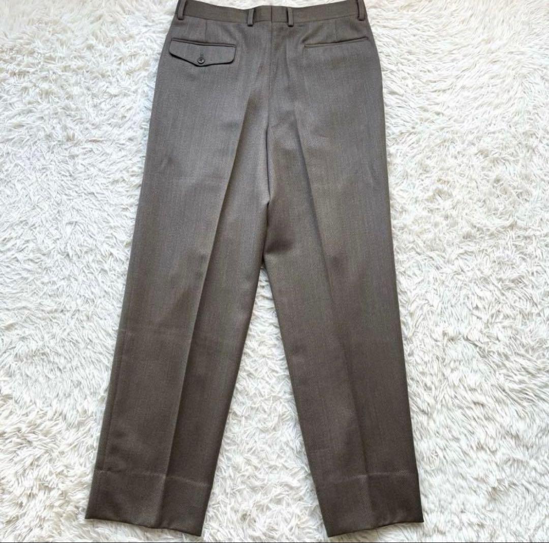 ダブルブレスト チャコールグレー スーツ セットアップ 70s~80s